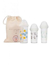 LE BIBERON FRANCAIS X STELLA MCCARTNEY Set 3 ks dojčenských fliaš SMC 1×3 ks fliaš, 3 ks dojčenských fliaš