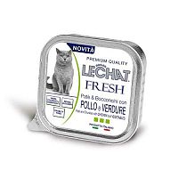 LECHAT FRESH Pate a kúsky kura & zelenina 100 g