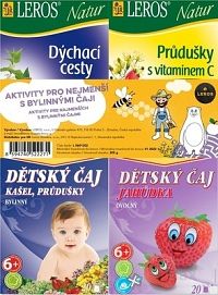 LEROS Aktivity pro nejmenší bylinné čaje 60 ks