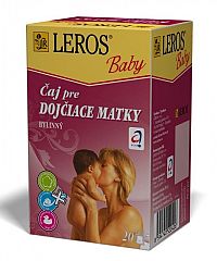 LEROS BABY Čaj pre dojčiace matky bylinný 20 x 1,5 g