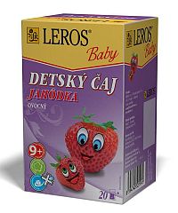 LEROS BABY DETSKÝ ČAJ JAHÔDKA ovocný 20x2 g (40 g)