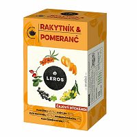 Leros Čajová Chvíľka Rakytník & Pomaranč 20×2 g, čajová zmes