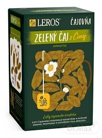LEROS Čajovňa ZELENÝ ČAJ z Číny 20×2 g, nálevové vrecúška