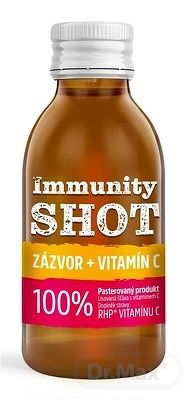 Leros Immunity SHOT ZÁZVOR+VITAMÍN C šťava (inov. 2021) 1x150 ml