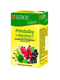 LEROS NATUR PRIEDUŠKY S VITAMÍNOM C BYLINNÝ ČAJ 20x1,5 g (30 g)
