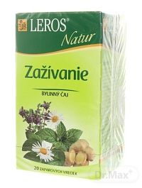 LEROS NATUR Zažívanie porciovaný čaj 20 x 1,5 g