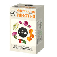 Leros Ružový čaj pre tehotné BIO bylinný čaj 20 x 2 g