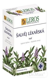 LEROS Šalvia lekárna vňať 1×40 g, sypaná bylina