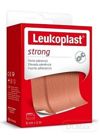 LEUKOPLAST STRONG náplasť na rany 6cm x 1m, pás, (inov.2020/2021) 1x1 ks