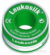 LEUKOSILK náplasť na cievke, 1,25cm x 5m, 1x1 ks