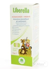 Liberella kondicionér starostlivosť pri zavšivavení s hrebeňom 1×125 ml, kondicionér