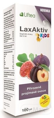 LIFTEA LaxAktiv KIDS 1×100 ml, tekutina (roztok)