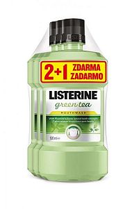 LISTERINE GREEN TEA 2+1 ústna voda 3x500 ml, 1x1 set