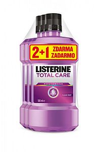 LISTERINE TOTAL CARE 2+1 ústna voda 3x500 ml, 1x1 set