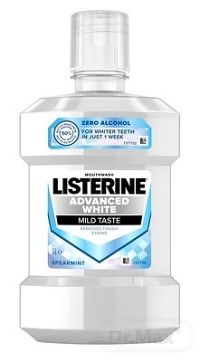 Listerine® Advanced White Mild Taste 1×1 l, ústna voda