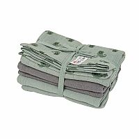 LODGER Plienky mušelínové Swaddler Flame Tribe 3balenie 70 x 70 cm Silt Green