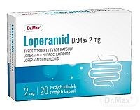 Loperamid Dr.Max 2 mg cps dur (blis.Al/PVC/PVDC) 1x20 ks