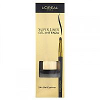Loreal Paris Super Liner Gel čierne očné linky, 2,8 g