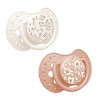 LOVI Dynamický utišujúci cumlík 0-3m BLOSSOM, dievča