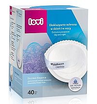 Lovi Elegance tampóny do podprsenky biele 1×40 ks, tampóny do podprsenky