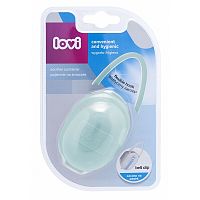 Lovi Krabička na cumlík mätová 1×1 ks, krabička na cumlík