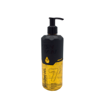 Luxusný priehľadný gél na holenie Nishman 07 Gold 400ml