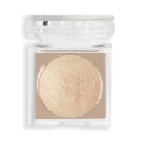 Makeup Revolution Beam Bright kompaktný púdrový rozjasňovač Bronze Baddie 2,45 g