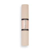 Makeup Revolution Fast Base obojstranná kontúrovacia tyčinka Medium 2 x 4,3 g