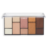 Makeup Revolution Reloaded paletka očných tieňov Neutral Charm 24,5 g