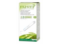 Masmi Tampóny s aplikátorom z organickej bavlny Masmi, Super 1×14 ks, tampóny