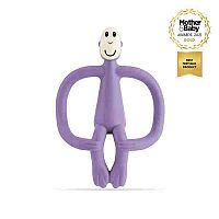 Matchstick Monkey Hryzadlo a zubná kefka fialová Purple
