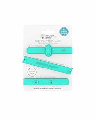 MATCHSTICK MONKEY Multifunčkný silikónový remienok - green 1×1 ks, silikónový remienok