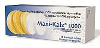 Maxi-Kalz 1000 1×10 tbl, šumivé tablety