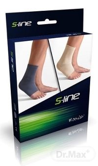 MAXIS S LINE členkový návlek veľkosť 4, (III. KT), šedá, 1x1 ks