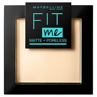 Maybelline Fit Me! Matte + Poreless Kompaktný zmatňujúci púder 115 Ivory 9 g