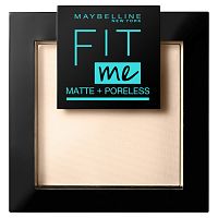 Maybelline Zmatňujúci púder Fit Me Matte and Poreless Powder 120 Classic Ivory 9 g