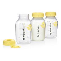 Medela Sada fliaš - 3 ks (150 ml) 1×3 ks, fľaše na skladovanie a podávanie mlieka