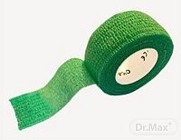 MEDIC Bandáž Finger Zelená 1×1 ks, rýchloobväz elastický, rozmer 2,5 cm x 4,5 m