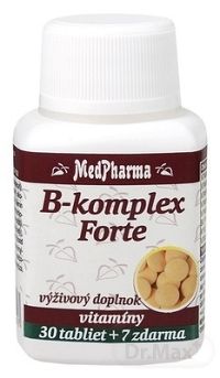 MedPharma B-komplex Forte 1×37 tbl, výživový doplnok