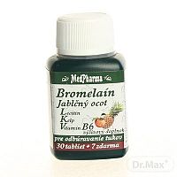 MedPharma BROMELAIN 300 mg + JABL.OCOT + LECITIN tbl 30+7 (37 ks)