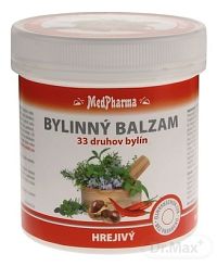 MedPharma BYLINNÝ BALZAM hrejivý 1×250 ml, hrejivý balzam