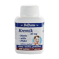 MedPharma KREMIK 30MG+BIOTIN+SE+PABA tbl 100+7 (107 ks)