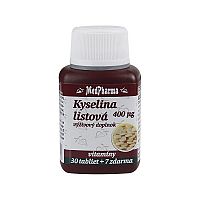 MedPharma KYSELINA LISTOVÁ 400 mcg tbl 30+7 (37 ks)