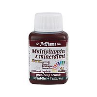 MedPharma MULTIVITAMIN S MINERÁL. EXTRA 42 ZLOŽIEK tbl 30+7 zadarmo (37 ks)
