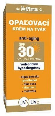 MedPharma OPAĽOVACÍ KRÉM NA TVÁR SPF 30 anti-aging 1x50 ml
