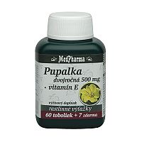 MedPharma Pupalka dvojročná 500mg Vitamín E 67 tabliet