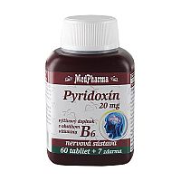 MedPharma Pyridoxin vitamin B6 20mg 67 tabliet
