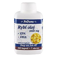 MedPharma RYBÍ OLEJ 1000 mg - EPA, DHA cps 100+7 (107 ks)