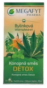MEGAFYT Bylinková lekáreň Konopná zmes Detox 20×1,5 g (30 g), bylinná zmes