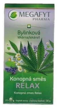 MEGAFYT Bylinková lekáreň Konopná zmes Relax 20×1,5 g (30 g), bylinná zmes